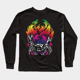 Party Crab Long Sleeve T-Shirt